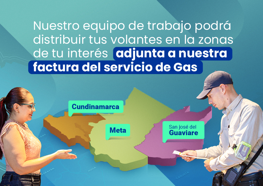 distribucion de volantes con llanogas