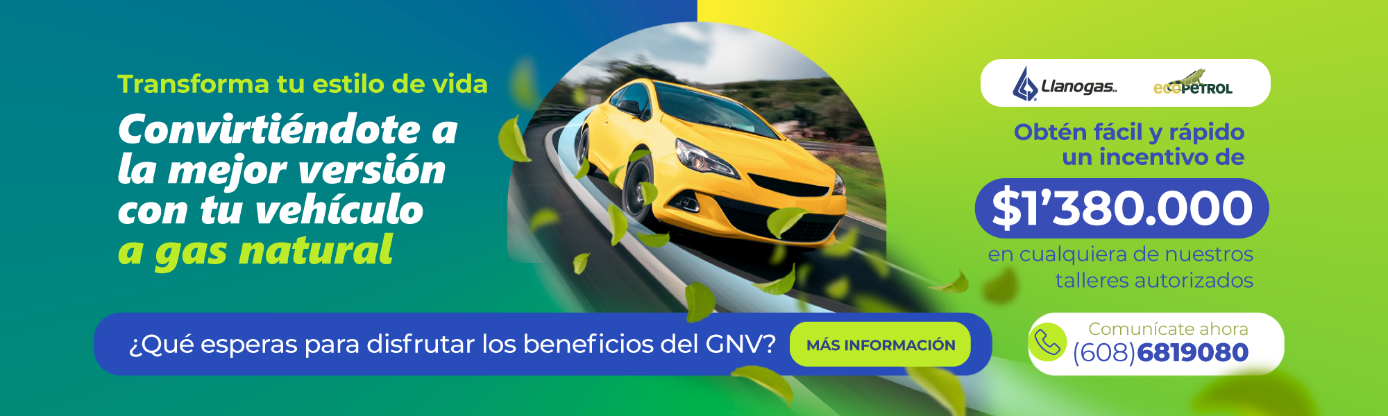 Conversiones vehiculares con Llanogas